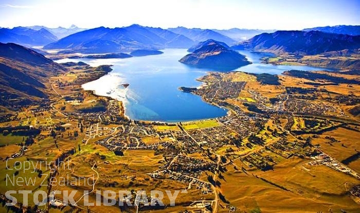 Aerial;Wanaka;Otago;lake Wanaka;Clutha River;Hawea River;Iron Mountain;airport;Cardrona;Roys peninsula;fall colors;autumn colours;vineyards;Harbour