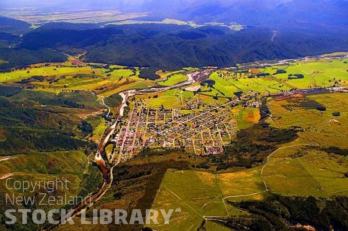 Aerial Image;Inangahua River Image;Reefton Image;West Coast Image