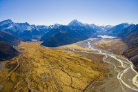 Aerial;Lake_Pukaki;South_Canterbury;Canterbury;Mount_Cook;Mt_Cook;Mount_Cook_vil