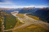 Aerial;Arthurs_Pass_Route_Canterbury;mountains;hills;Lakes;Waimakariri_River;tus