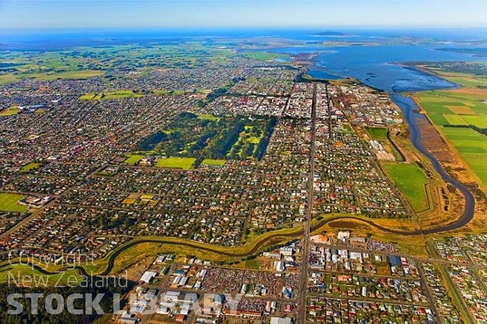 Aerial;Invercargill;Southland;