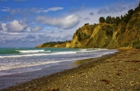 Beach_at_Gore_Bay;Hurunui;Gore_Bay;Alpine_Pacific_Triangle;coast_road;tunnels;ro