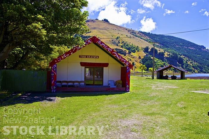 Banks Peninsula;Canterbury;Green Paddocks;green fields;bush;native;forrest;french settlement;french culture;harbour;Okains Bay;Marae & Waka Shed;Okains Bay;Marae;Waka Shed