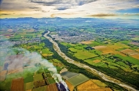 Aerial;Ashburton;Canterbury;Canterbury_Plain;green_fields;paddocks;green_paddock