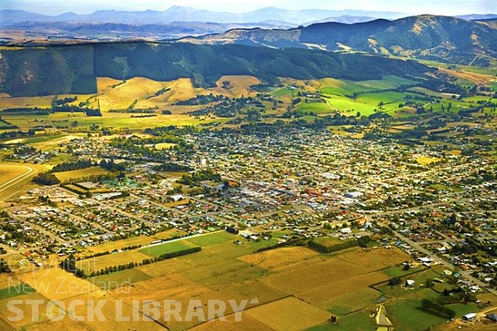 Aerial;Waimate;South Canterbury;Canterbury