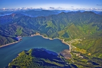 Aerial;Marlborough_Sounds;Marlborough;bush;native_forrest;hills;mountains;Okiwi_