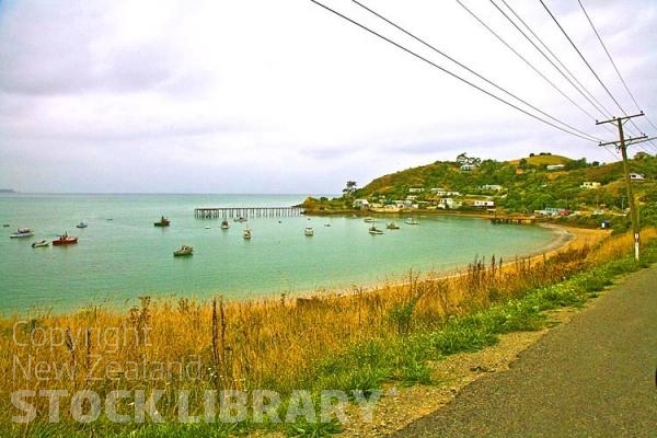 Moeraki;Otago;Yellow Eyed Penguins;Moeraki Boulders;tourists;Moerake Village;harbour;jetty;Fleur's Restaurant