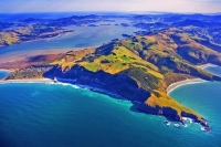 Aerial;Dunedin;Otago_Peninsula;Otago;university_city;university;harbour;golden_s