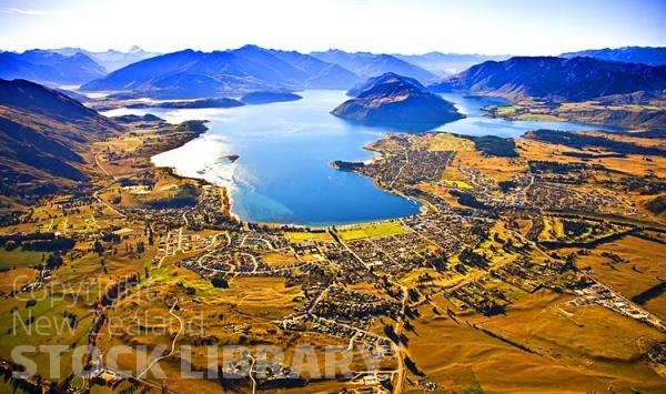 Aerial;Wanaka;Otago;lake Wanaka;Clutha River;Hawea River;Iron Mountain;airport;Cardrona;Roys peninsula;fall colors;autumn colours;vineyards;Harbour