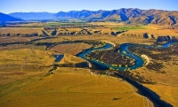 Aerial;Wanaka;Otago;lake_Wanaka;Clutha_River;Hawea_River;Iron_Mountain;airport;C