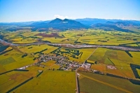 Aerial;Gore_to_Te_Anau;Southland;mountains;hills;rivers;Road;bush;native_forrest