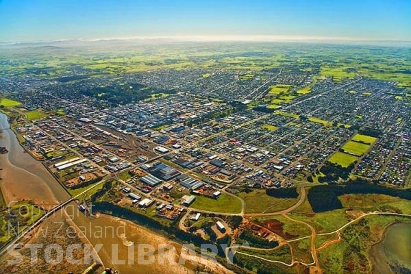 Aerial;Invercargill;Southland;state highway1;Waverley;Windsor;Hawthorndale;Georgetown;Heidelberg;Kingswell;Tisbury;Bushy Point;Airport;queenspark