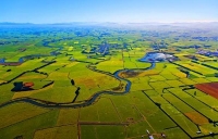 Aerial;Riverton;Southland;hills;rivers;state_highway99;Dairy_farm;dairy_farming;