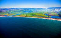 Aerial;The_Catlins;Southland;hills;rivers;Road;bush;native_forrest;green_fields;