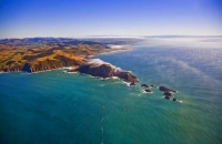 Aerial;The_Catlins;Southland;hills;rivers;Road;bush;native_forrest;green_fields;