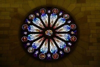 Nelson;Tasman_Bay;Nelson_Anglican_Cathedral;interior;rose_window