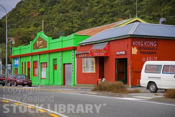 Greymouth;West Coast;State Highway 6;mountains;valleys;Grey river;Tasman Sea