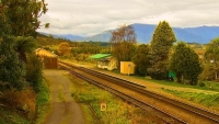 Greymouth;West_Coast;State_Highway_6;mountains;valleys;Rail_station;Moana;Lake_B