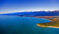 Aerial;Haast_to_Hokitika;West_Coast;mountains;valleys;river;Tasman_Sea;State_hig