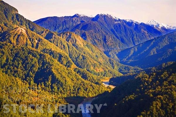 Aerial;Karamea;West Coast;mountains;valleys;river;The Karamea River;Kahurangi National Park