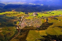 Aerial;Reefton;West_Coast;mountains;valleys;Inangahua_River;Grey_Valley