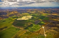 Aerial;Otane;Tararua;church;green_fields;paddocks;lake;lake_Poukawa;Te_Hauke;Res