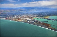 Aerial;Timaru;South_Canterbury;Canterbury;dock;Harbour;ships;logs;Timaru_Harbour