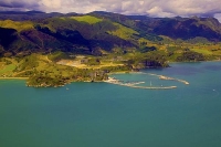 Aerial;Golden_Bay_Coast;Golden_Bay;River;sandy_beaches;rocky_shorelines;state_hi