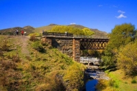 Hyde;Otago;Rail_trail;Two;Bridges;North;Hyde;cyclists