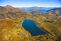 Aerial;Lake_Hayes;Queenstown;Lake_Wakatipu;Otago;autumn_colour;fall_colors